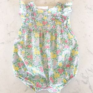 🌸 Gap Floral Ruffled Romper 18-24 months 🌸